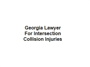 Georgia Lawyer for Intersection Collision Injuries