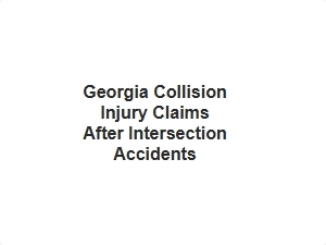 Georgia Intersection Collision Injury Claims